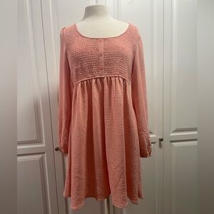 Pink Babydoll Dress or Smocked Top